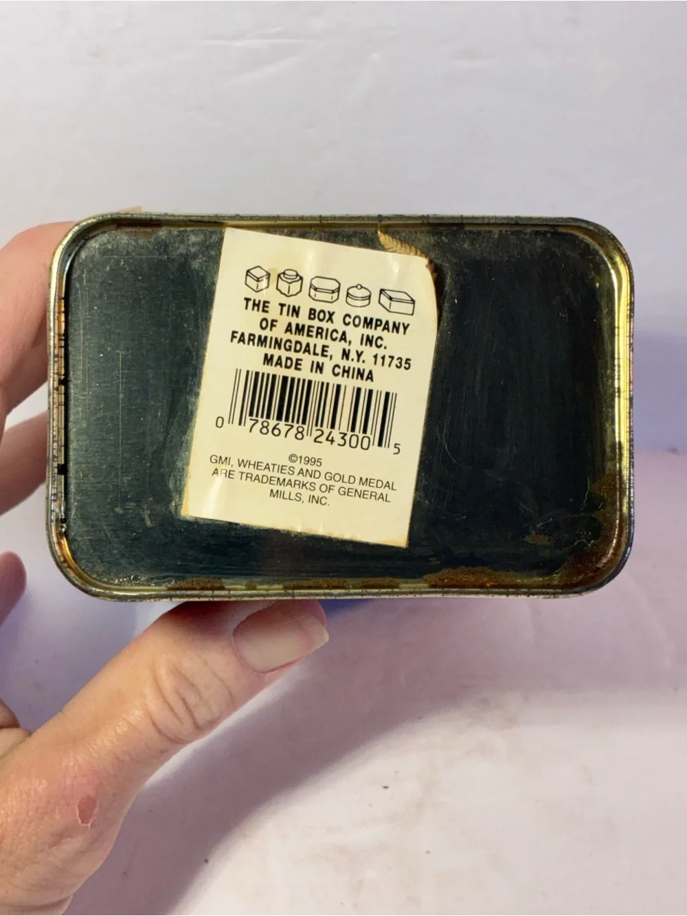 Vintage 1995 General Mills Cocoa Puffs Cereal Tin Sonny Cuckoo Bird Metal
